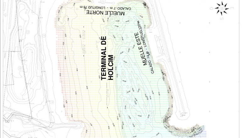 Batimetría Terminal de Holcim