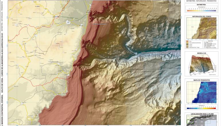 Batimetría Litoral Garrucha